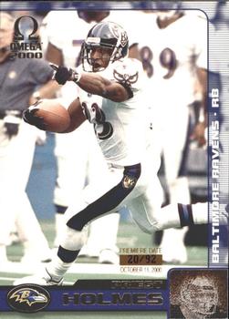 2000 Pacific Omega - Premiere Date #13 Priest Holmes Front