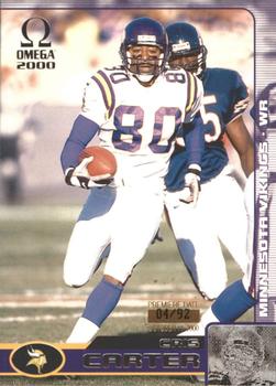 2000 Pacific Omega - Premiere Date #78 Cris Carter Front