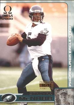 2000 Pacific Omega - Premiere Date #104 Donovan McNabb Front