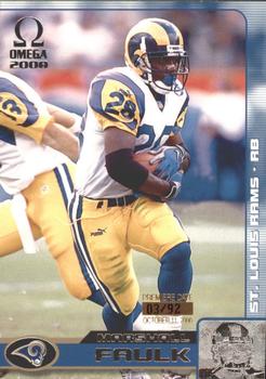 2000 Pacific Omega - Premiere Date #113 Marshall Faulk Front