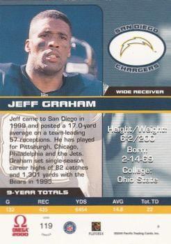 2000 Pacific Omega - Premiere Date #119 Jeff Graham Back