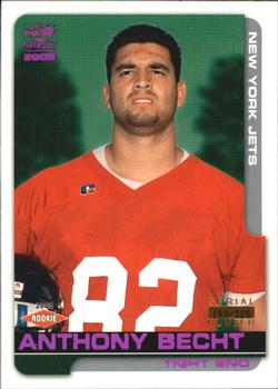 2000 Pacific Paramount - Draft Picks 325 #162 Anthony Becht Front