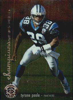 1995 SP Championship #7 Tyrone Poole Front