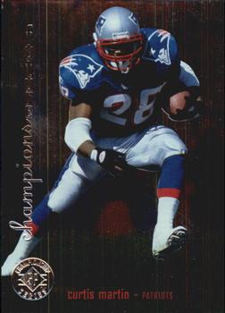 1995 SP Championship #29 Curtis Martin Front
