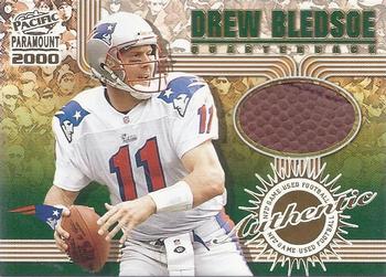 2000 Pacific Paramount - Game Used Footballs #8 Drew Bledsoe Front