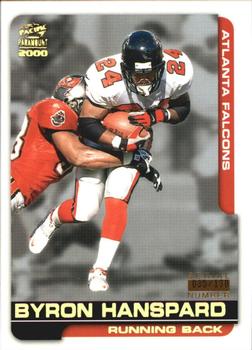 2000 Pacific Paramount - HoloGold #12 Byron Hanspard Front