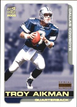 2000 Pacific Paramount - HoloGold #62 Troy Aikman Front