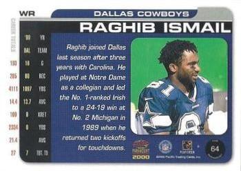 2000 Pacific Paramount - HoloGold #64 Raghib Ismail Back