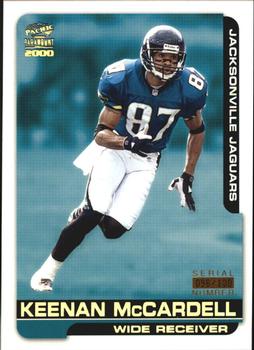 2000 Pacific Paramount - HoloGold #107 Keenan McCardell Front