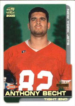 2000 Pacific Paramount - HoloGold #162 Anthony Becht Front