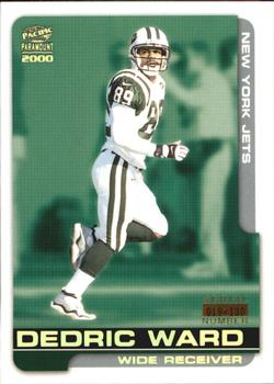 2000 Pacific Paramount - HoloGold #169 Dedric Ward Front