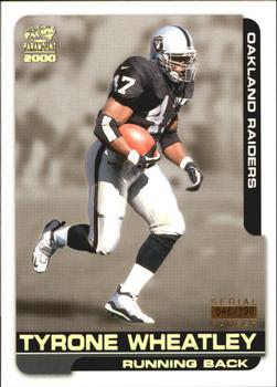 2000 Pacific Paramount - HoloGold #176 Tyrone Wheatley Front