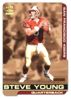 2000 Pacific Paramount - HoloGold #216 Steve Young Front