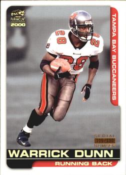 2000 Pacific Paramount - HoloGold #227 Warrick Dunn Front