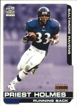 2000 Pacific Paramount - HoloSilver #16 Priest Holmes Front