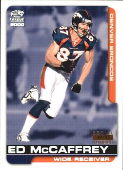 2000 Pacific Paramount - HoloSilver #76 Ed McCaffrey Front