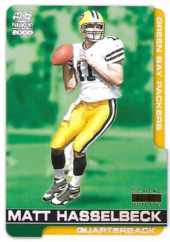 2000 Pacific Paramount - HoloSilver #92 Matt Hasselbeck Front