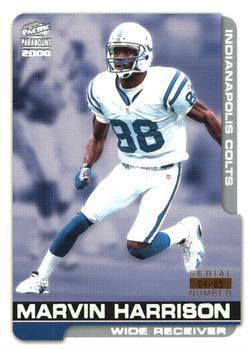 2000 Pacific Paramount - HoloSilver #98 Marvin Harrison Front