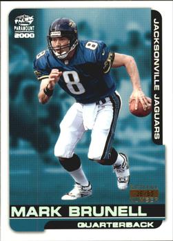 2000 Pacific Paramount - HoloSilver #105 Mark Brunell Front