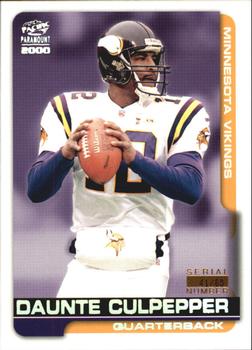 2000 Pacific Paramount - HoloSilver #130 Daunte Culpepper Front