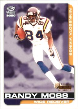 2000 Pacific Paramount - HoloSilver #133 Randy Moss Front