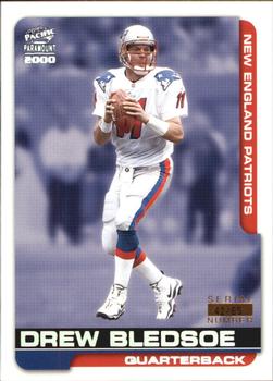 2000 Pacific Paramount - HoloSilver #137 Drew Bledsoe Front