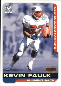 2000 Pacific Paramount - HoloSilver #140 Kevin Faulk Front
