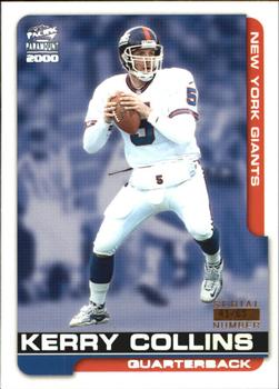 2000 Pacific Paramount - HoloSilver #154 Kerry Collins Front