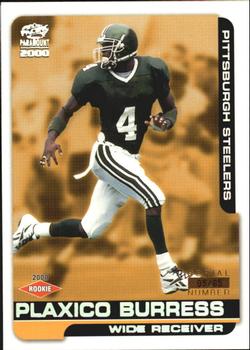 2000 Pacific Paramount - HoloSilver #186 Plaxico Burress Front