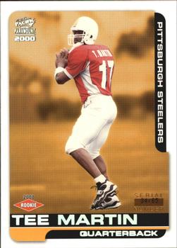 2000 Pacific Paramount - HoloSilver #190 Tee Martin Front