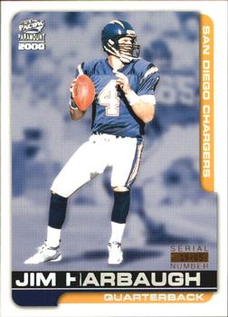 2000 Pacific Paramount - HoloSilver #204 Jim Harbaugh Front