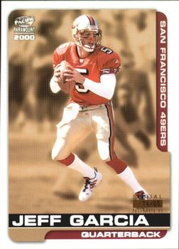 2000 Pacific Paramount - HoloSilver #210 Jeff Garcia Front