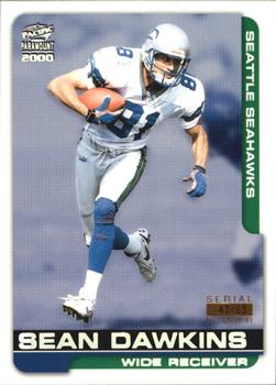 2000 Pacific Paramount - HoloSilver #218 Sean Dawkins Front