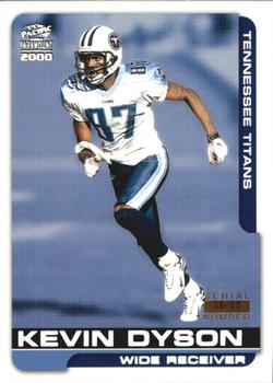 2000 Pacific Paramount - HoloSilver #234 Kevin Dyson Front