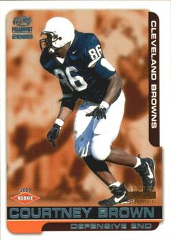 2000 Pacific Paramount - Platinum Blue #54 Courtney Brown Front