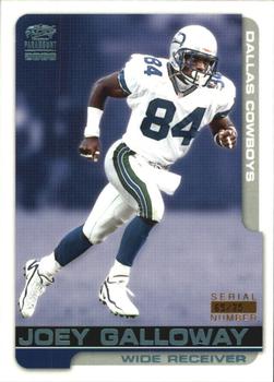 2000 Pacific Paramount - Platinum Blue #63 Joey Galloway Front
