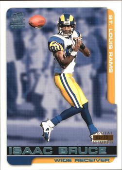 2000 Pacific Paramount - Platinum Blue #193 Isaac Bruce Front