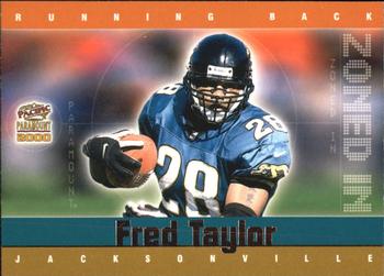 2000 Pacific Paramount - Zoned In #18 Fred Taylor Front