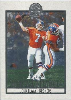1995 SP Championship - Playoff Showcase #PS18 John Elway Front