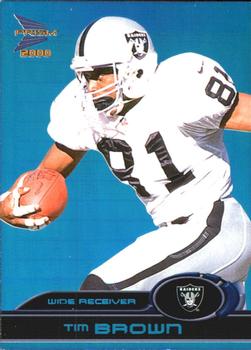 2000 Pacific Prism Prospects - Holographic Blue #64 Tim Brown Front