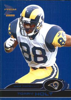 2000 Pacific Prism Prospects - Holographic Blue #74 Torry Holt Front