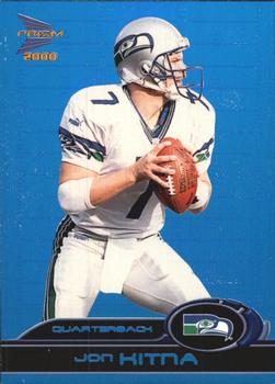 2000 Pacific Prism Prospects - Holographic Blue #85 Jon Kitna Front