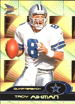 2000 Pacific Prism Prospects - Holographic Gold #24 Troy Aikman Front