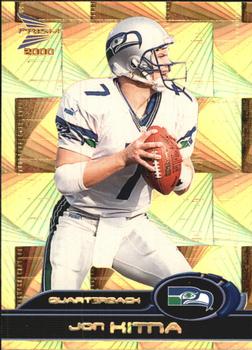 2000 Pacific Prism Prospects - Holographic Gold #85 Jon Kitna Front