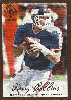 2000 Pacific Private Stock - Gold #63 Kerry Collins Front