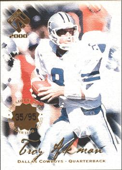 2000 Pacific Private Stock - Premiere Date #24 Troy Aikman Front