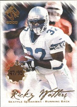 2000 Pacific Private Stock - Premiere Date #89 Ricky Watters Front