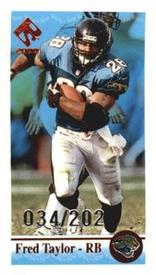2000 Pacific Private Stock - PS2000 New Wave #13 Fred Taylor Front