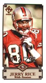 2000 Pacific Private Stock - PS2000 Stars #22 Jerry Rice Front
