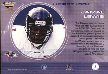 2000 Pacific Revolution - First Look #3 Jamal Lewis Back